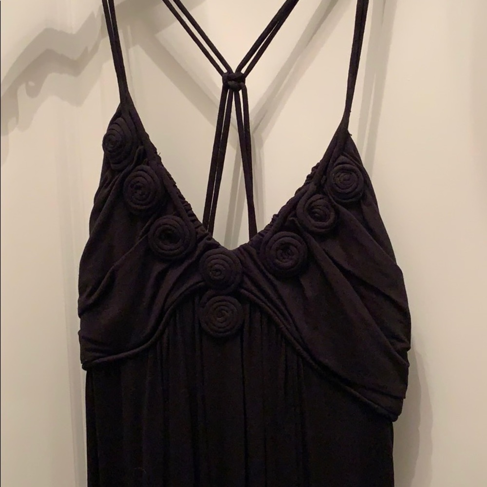Max Studio black maxi dress
